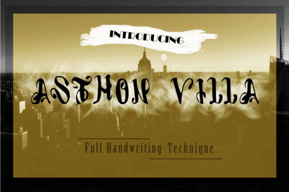 Asthon Villa: Elevating Brand Authority Through Strategic Typography