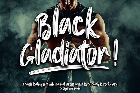 Black Gladiator: Why This Bold Display Font Is Your Secret Weapon for High-Impact Design