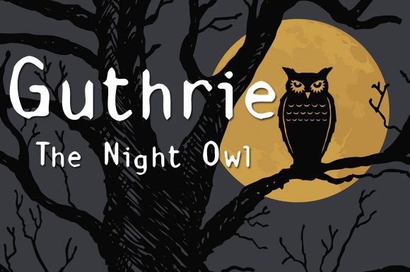 Guthrie: The Organic Display Font That Redefines Visual Impact