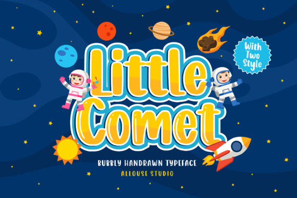 Little Comet: Elevating Visual Communication with Playful Typography