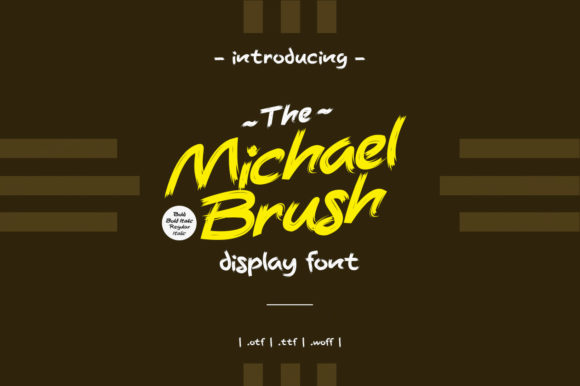 Michael Brush: The Friendly Display Font That Brings Designs to Life