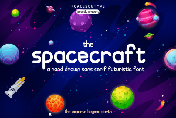 Spacecraft: Redefining Visual Hierarchy with a Cool and Fresh Display Font
