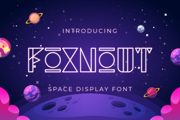 Why Foxnout is the Essential Futuristic Display Font for Modern Design Projects