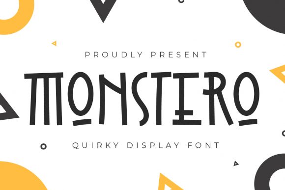 Why Monstero Is the Quirky Display Font Your Projects Need